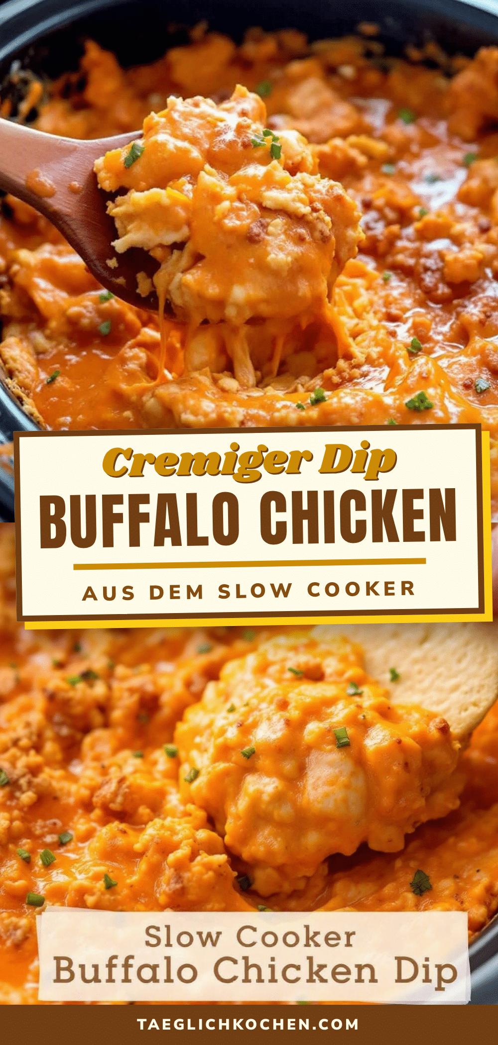 Buffalo Chicken Dip aus dem Slow Cooker recipe