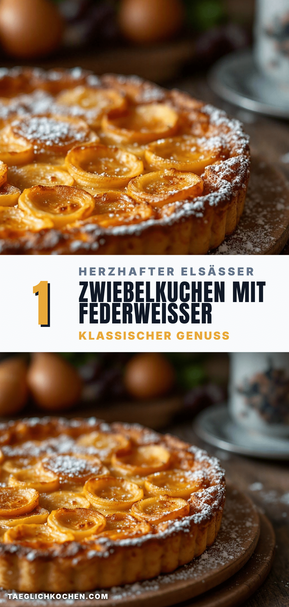 Klassischer Elsässer Zwiebelkuchen recipe