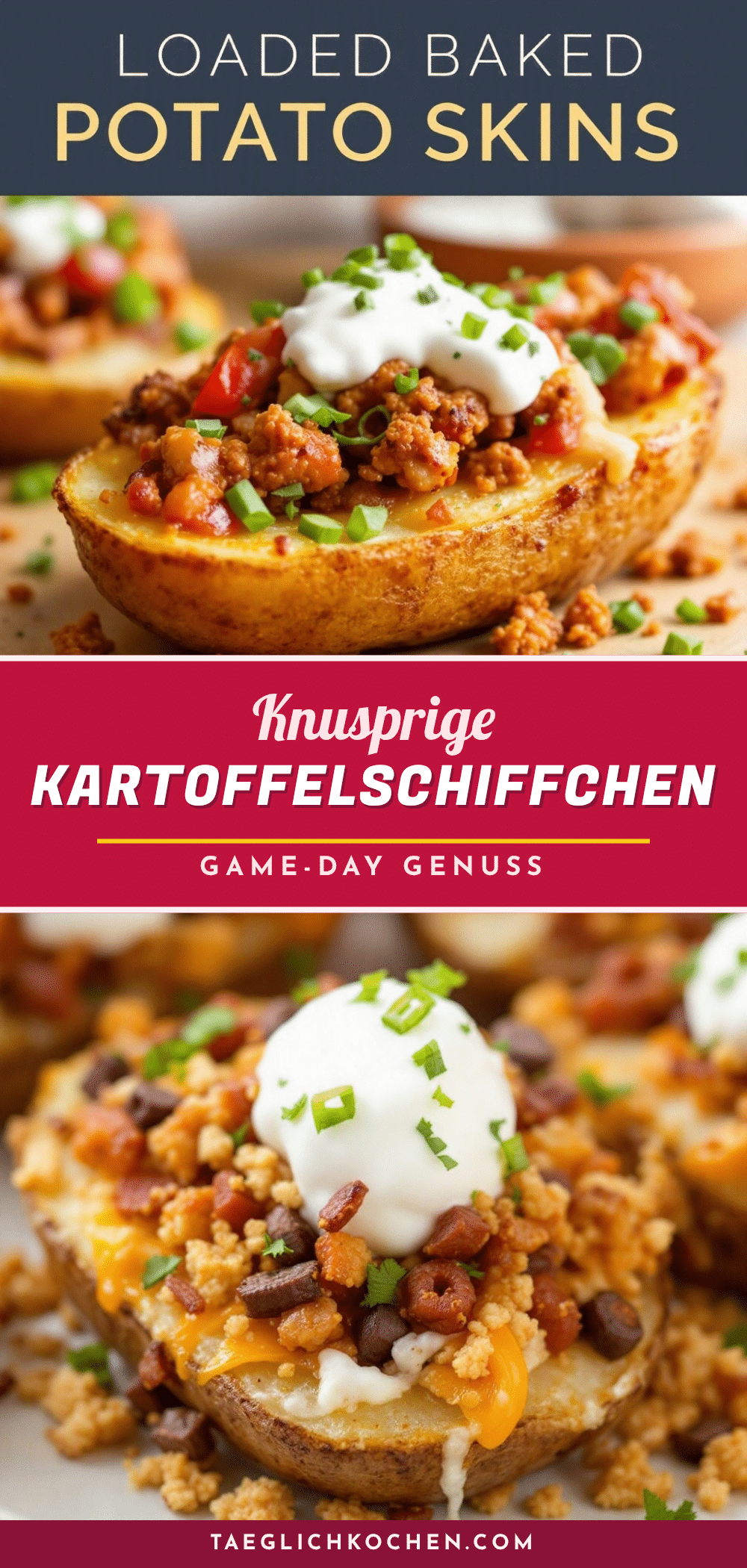 Knusprige Kartoffelschiffchen recipe