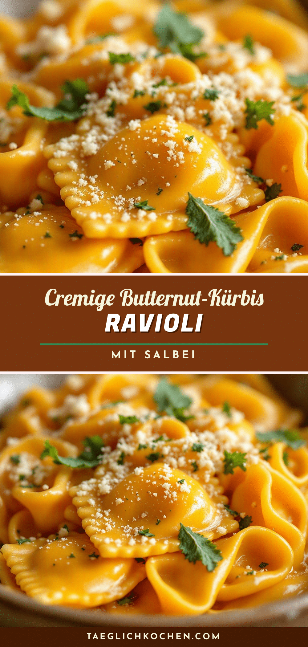 Butternut-Kürbis Ravioli recipe