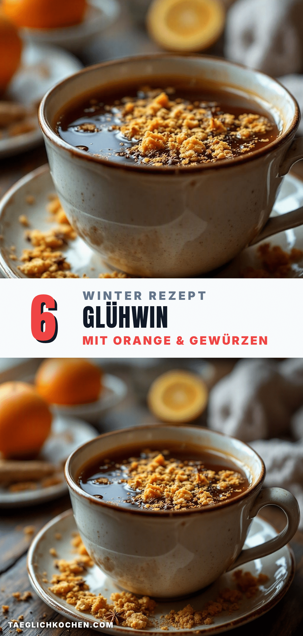 Cozy Glühwein mit Orange recipe